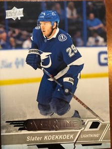 18-19 UD Overtime #128 Slater Koekkoek
