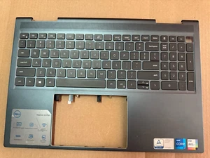 OEM Dell Inspiron 16 Plus 7610 Upper Case Palmrest US Backlit Keyboard YRKJM 600 - Picture 1 of 8