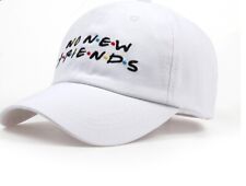 No New Friends Hat- Adjustable snapback cap, Embroidered Hat, Baseball Cap 