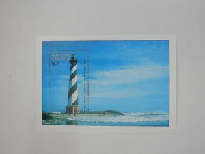 Antigua & Barbuda - Souvenir Sheet - Cape Hatteras Lighthouse, NC - 1998 - MNH - Picture 1 of 2