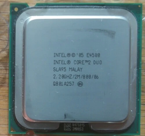 Intel Core 2 Duo E4500 - 2.2GHz Dual-Core (HH80557PG0492M) Processor [SLA95] - Image 1 of 1
