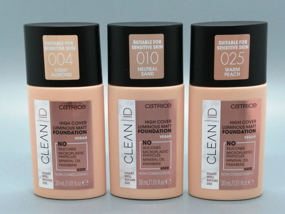 Catrice: Clean ID High Cover Luminous Matt Foundation - Farbauswahl - 30 ml - Bild 1 von 1