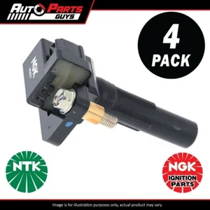 4 Pack NGK Ignition Coil fits Subaru Forester GT SF 05/2000 - 05/2002 - Picture 1 of 1