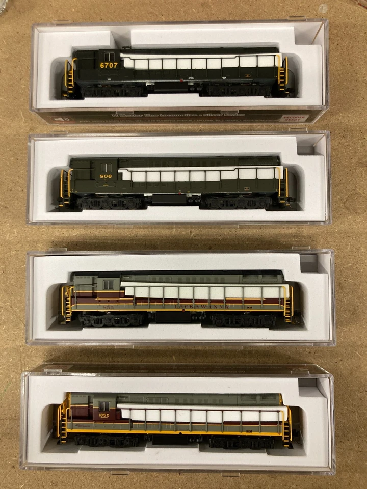 Аналоговые модели локомотивов N Atlas Train Master Ph 1 EL, DL, RDG и PRR - Изображение 1 из 1