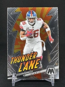 2023 Panini Mosaic Thunder Lane Saquon Barkley #TL-SB Giants Eagles - Picture 1 of 2