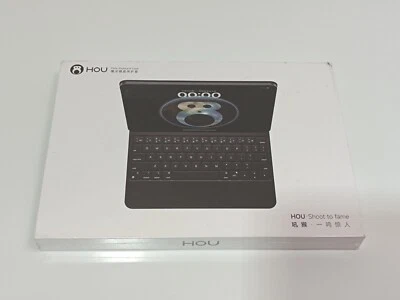 HOU Tastaturhülle für iPad Pro 11 (1. 2. 3. 4.) Air (4. 5.) 2024 M2 QWERTZ_0.8_5 - Bild 1 von 4