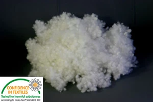Faserbällchen 1-10kg Kissenfüllung Füllmaterial für Kissen Öko-Tex Standard 100 - Bild 1 von 3
