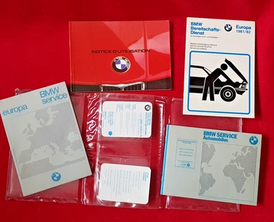 BMW E21  SERIE 3  Notice  d'utilisation entretien , carnet maintenance  1981 - Photo 1/4