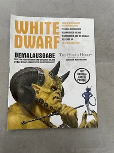 White Dwarf 94 14. November 2015 (Deutsch) Games Workshop Warhammer AoS 40k WD - Bild 1 von 2