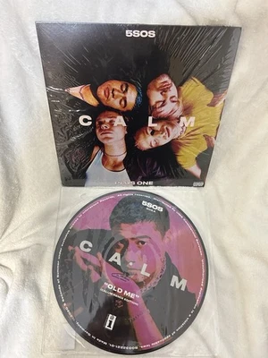 5SOS CALM PLUS PICTURE DISC AUTOGRAPH CALUM OLD ME VINYL BRAND NEW SEALED LP - Image 1 of 4
