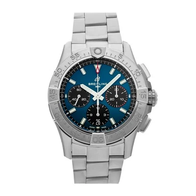 Breitling Avenger B01 Chronograph Steel Auto Blackeye Blue 42mm AB0146101C1A1 - Image 1 of 4
