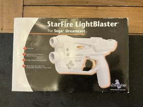 InterAct StarFire LightBlaster for Sega Dreamcast Light Gun Complete in Box CIB