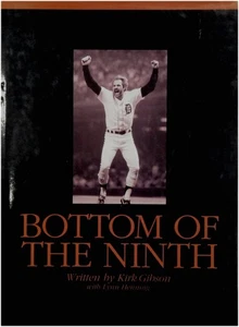 Kirk Gibson Hand Signed Autograph Book Bottom of the 9th Dodgers Tigers JSA - Picture 1 of 5