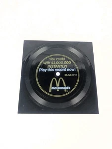 1988 McDonald's "You Could Win a Million Dollars" Record 33 -1/3 RPM Giveaway - Picture 1 of 2