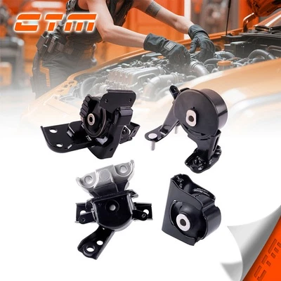 Engine Motor & Transmission Mount Set 4PCS 2006-2008 for Toyota RAV4 2.4L Foto 1 de 4