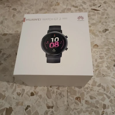 huawei watch GT 2 touchscreen 42mm nero 1.2 pollici 4 GB ottime condizioni - Immagine 1 di 4