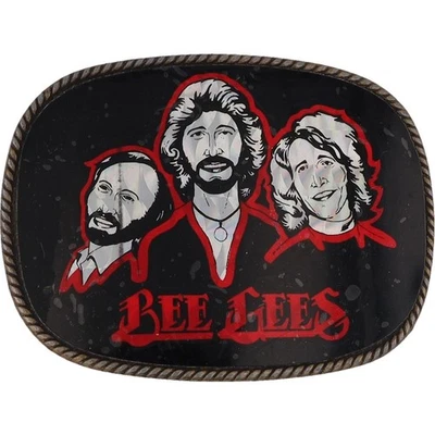 Nos Bee Gees Payan Lendo 嬉皮乐队音乐纪念品 70 年代复古皮带扣 — 第 1/4 张图片