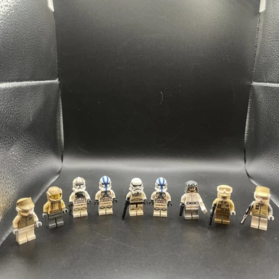 Lego Star Wars MinifigureLot of 9CLONE TROOPERGUNNER,ATST DRIVER,IMP TROOPER ETC - Image 1 of 4