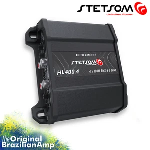Stetsom HL 400.4 Amplifier 2-ohm 4 Channel 400 Watt RMS Car Audio Amp - Picture 1 of 8
