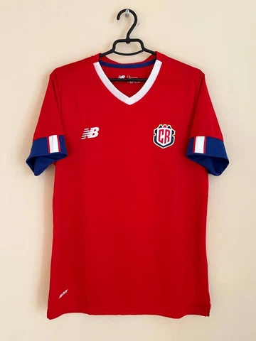Costa Rica 2021 2022 WC Qatar Home Football Shirt Soccer Jersey New Balance Sz L Cover