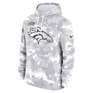 DENVER BRONCOS NIKE Arctic Camo 2024 Salute to Service Hoodie HERREN LARGE - Bild 1 von 10
