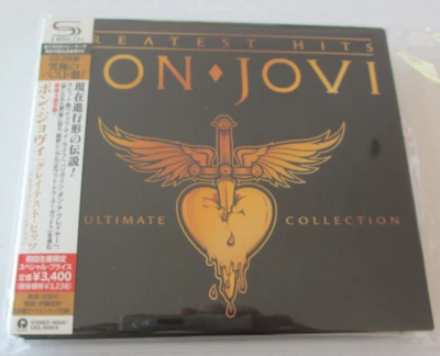 BON JOVI- GREATEST HITS THE ULTIMATE COLLECTION  2xSHM-CD JAPAN 2010 UICL-9095/6 - Image 1 of 4