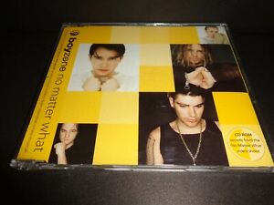 NO MATTER WHAT by BOYZONE-Rare Collectible Maxi Single w/ She's The One--CD