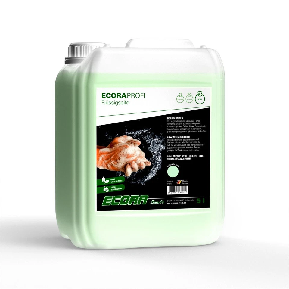 ECORA Profi Flüssigseife Duft: Frühling Kanister 5 Liter Handseife - Bild 1 von 1
