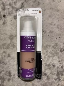 Covergirl SPF 10 Advanced Radiance Age-Defying Makeup #150 Creamy Beige NOS - Picture 1 of 1