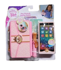 NWT - Disney Princess Style Collection, Plastic, Play Phone & Stylish Clutch Set - Picture 1 of 2