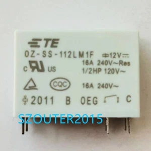 1 PIEZA OZ-SS-112LM1F Relé de Alimentación OZ-SS-112LM1F 12VDC 16A 6 PINES NUEVO - Imagen 1 de 1