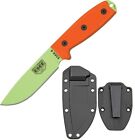 ESEE Model 4 Fixed Knife 4.5" 1095HC Steel Full Tang Blade Orange G10 Handle