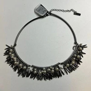 INC International Concepts Collar Fringe Necklace - Picture 1 of 3