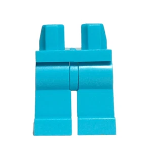 NEW LEGO - Figure Legs - plain Azure Medium Pants - Doctor Minecraft Diamond - Picture 1 of 1