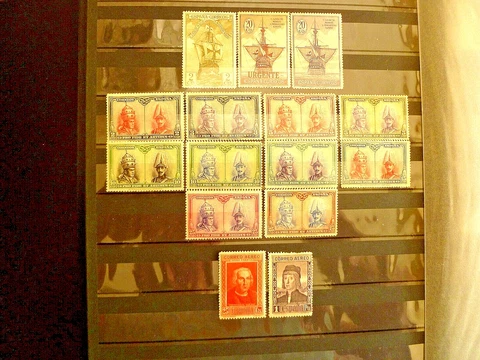 Spain old stamp collection, including several valuable sets & items Cover