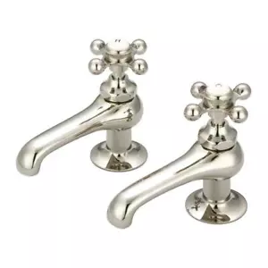 Water Creation Widespread Bathroom Faucet 8" 2-Handle Basin Polished Nickel PVD - Picture 1 of 2