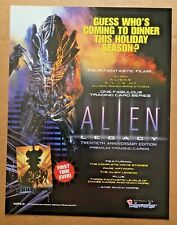 1998 Alien Legacy Trading Cards Promo Press Sheet