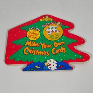 Make Your Own Christmas Cards Kit With Over 50 Stickers For Kids - Picture 1 of 8