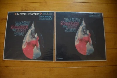 THE THREE SUNS "TWLIGHT MEMORIES" LP 12" RECORD LOT OF 2 STEREO + MONO [71] - Image 1 of 4