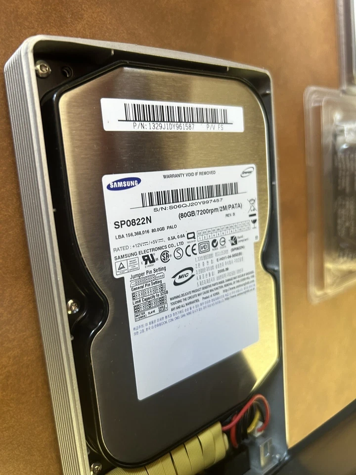 Samsung Spinpoint P80 SP0802N 80GB Internal 7200RPM 3.5" (SP0802N) HDD - Image 1 of 1