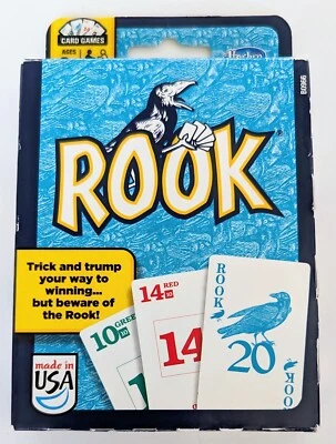 Hasbro ROOK 2014 Juego de Cartas Truco y Trump Tu Camino a Ganar 2-4 Jugadores Edad 8+ Foto 1 de 2