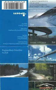 Rally Roads Bridges Winter Lapland Landscape Finland Mint MNH Booklet1999 - Picture 1 of 1