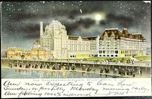 1906 Marlborough-Blenheim Hotel Atlantic City New Jersey Vintage Postcard - Picture 1 of 2
