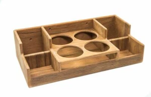 Teak Bar Rack - Picture 1 of 3