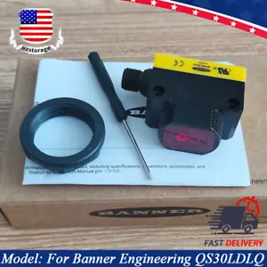 Per Banner Engineering QS30LDLQ 10-30VDC interruttore sensore laser fotoelettrico 4 pin - Foto 1 di 8
