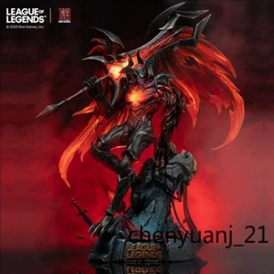 League Of Legends Arcane Aatrox Magic Sword Sculpture Statue Figure Handmade New - Picture 1 of 20