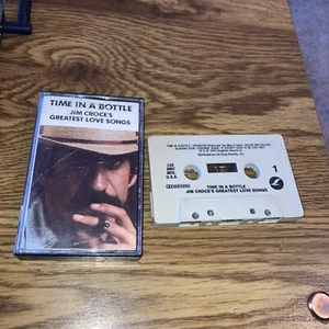 Time in a Bottle - JIM CROCE'S Greatest Love Songs Cassette - Picture 1 of 3