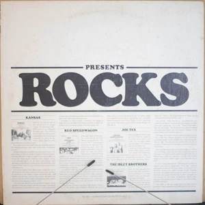 PRESENTS ROCKS (PROMO) - VARIOUS - Vinyl LP - Epic - 1977 - VG FREE POST (3160) - Picture 1 of 5