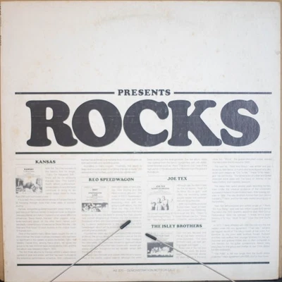 PRESENTS ROCKS (PROMO) - VARIOUS - Vinyl LP - Epic - 1977 - VG FREE POST (3160) - Image 1 of 4
