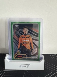 2024 Topps Chrome Formula 1 Logofractor Edition F1 Drivers Lando Norris Green/99 - Picture 1 of 1